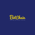 BetChain logo on dark background