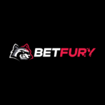 BetFury logo on dark background