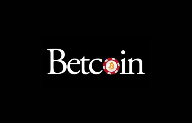 Betcoin logo on dark background