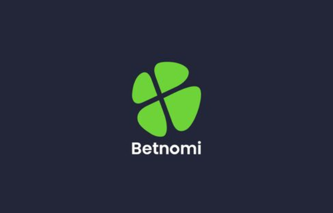 Betnomi logo on dark background