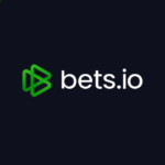 Bets.io logo on dark background