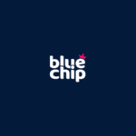 BlueChip logo on dark background