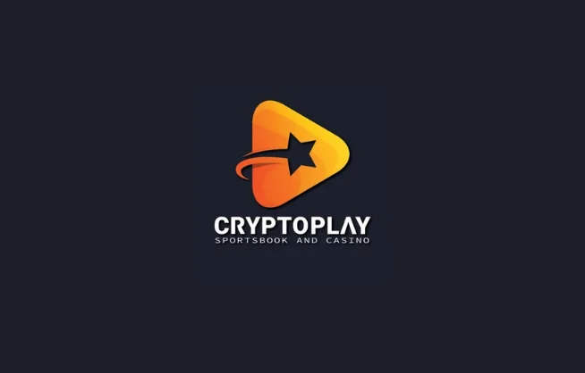 CryptoPlay logo on dark background