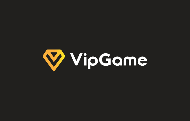 VipGame logo on dark background