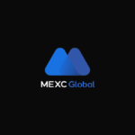 MEXC logo on dark background