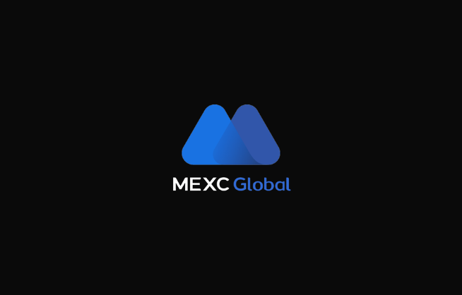 MEXC logo on dark background