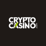 CryptoCasino Logo on Dark Background